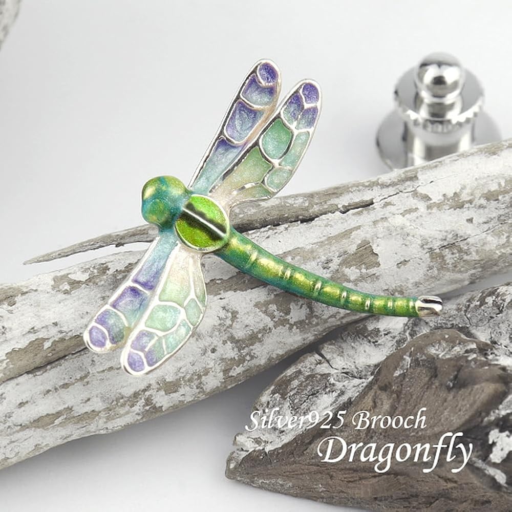 トンボのブローチ トンボのブローチ（2） | iichi 日々の暮らしを心地よくする